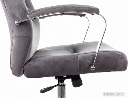 Офисное кресло Бюрократ T-9928SL Fabric (серый Italia 26/крестовина металл хром)