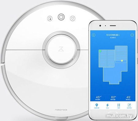 Робот для уборки пола Roborock S50 Sweep One S502-02 (белый, русская версия)