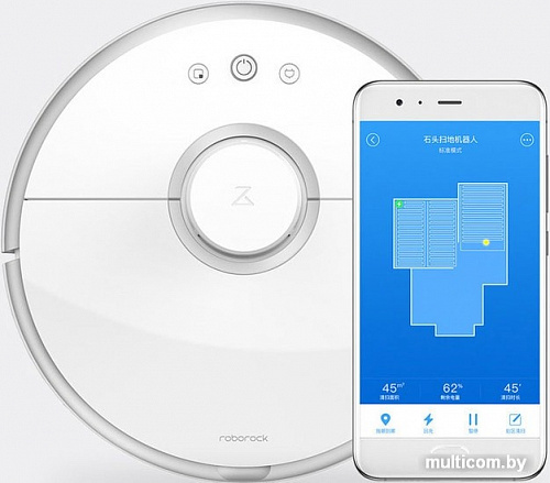 Робот для уборки пола Roborock S50 Sweep One S502-02 (белый, русская версия)