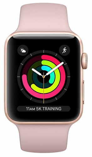 Часы Apple Watch Series 3 38mm Aluminum Case with Sport Band