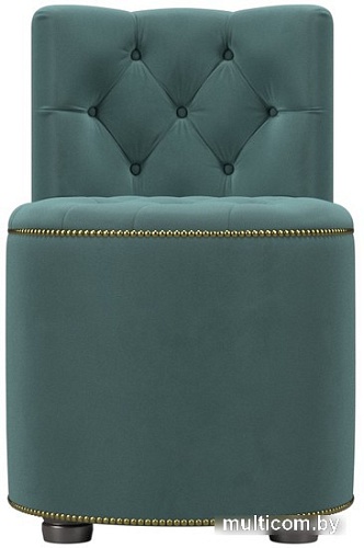 Пуфик Лига диванов Саваж (велюр, бирюзовый)