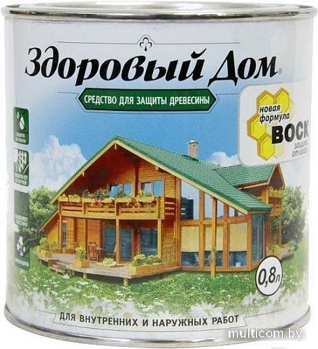 Пропитка Здоровый дом 0.8 л (орех)