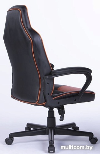 Кресло LoftyHome JOBisDONE (черный/оранжевый)