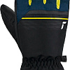 Горнолыжные перчатки Reusch Snow King 6201198-7800 (р-р 10, Black/Dress Blue/Safety Yellow)