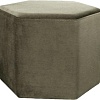 Пуфик Brioli Сота (в10 серо-коричневый)