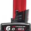 Аккумулятор Milwaukee M12 M12B6 4932451395 (12В/6 Ач)