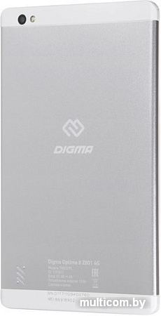 Планшет Digma Optima 8 Z801 TS8227PL 64GB 4G (серебристый)