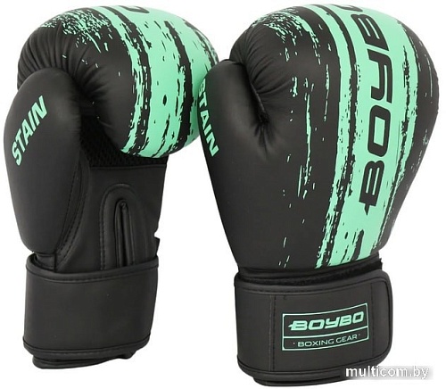 Перчатки для бокса BoyBo Flex Stain BGS322 (6 oz, голубой)