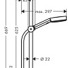 Душевой гарнитур Hansgrohe Pulsify Select 105 3jet Relaxation 24160670 (черный матовый)