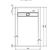 Душевой поддон Aquanet Delight New 140x90 258885