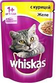 Корм для кошек Whiskas желе с курицей 0.085 кг