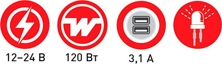 Разветвитель прикуривателя Zipower PM6653