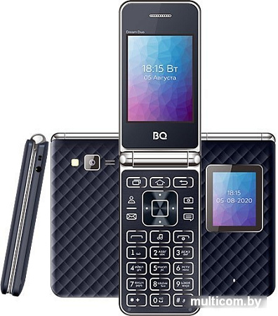 Смартфон BQ-Mobile BQ-2446 Dream Duo (синий)