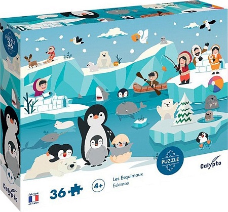 Пазл SentoSphere Эскимосы 7601 (36 эл)