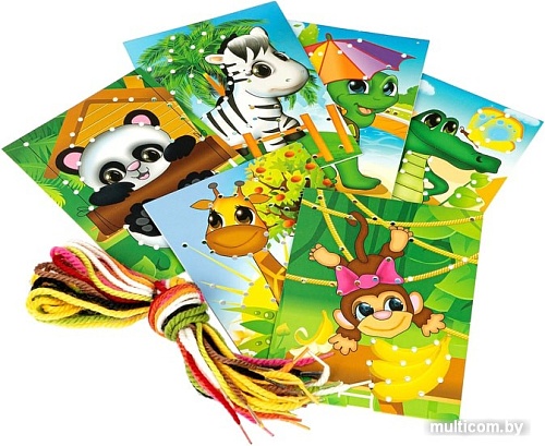 Шнуровка Bondibon Зоопарк ВВ4248