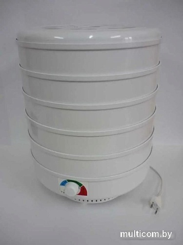 Сушилка для овощей и фруктов Спектр-Прибор Ветерок-5 (5 поддонов, белый)