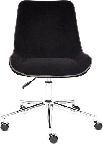 Кресло TetChair Style (флок, черный)