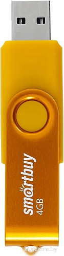 USB Flash SmartBuy Twist 4GB (желтый)