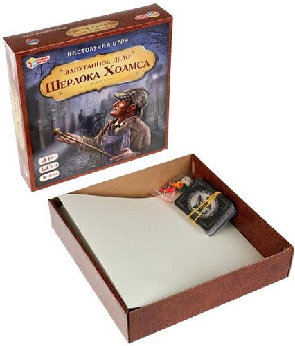 Детская настольная игра Умные игры Запутанное дело. Шерлока Холмса 4680107974303