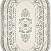Ковер для жилой комнаты Bossan Rome 1754A-KGRI-BEJ-OVAL 80x150
