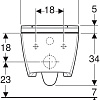 Унитаз Geberit AquaClean Sela 146.224.11.1