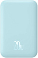 Внешний аккумулятор Baseus Magnetic Wireless PPCX020003 6000mAh (голубой)