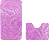 Набор ковриков Gokyildiz Standart 0.5x0.8 CROSS-4034-ORCHID