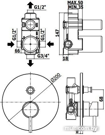 Paffoni Light LIG015NO