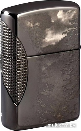 Зажигалка Zippo 49353 Armor High Polish Black Ice