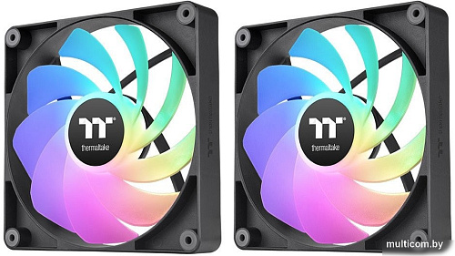 Набор вентиляторов Thermaltake CT140 Sync Reverse ARGB 2-Fan Pack CL-F174-PL14SW-A