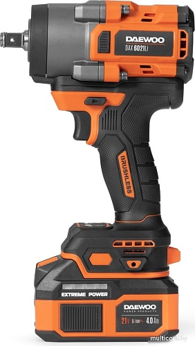 Гайковерт Daewoo Power DAX 6021Li Set (с 1-им АКБ, кейс)