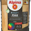 Лак Alpina Аква для стен и потолков (шелковисто-матовый, 2.5 л)