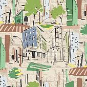 Виниловые обои Euro Decor Town 8056-01