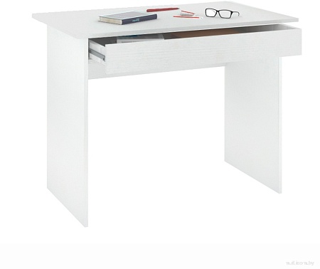 Стол Кортекс-мебель Эльф 100-1ш (белый)