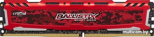 Оперативная память Crucial Ballistix Sport LT Red 4GB DDR4 PC4-19200 [BLS4G4D240FSE]