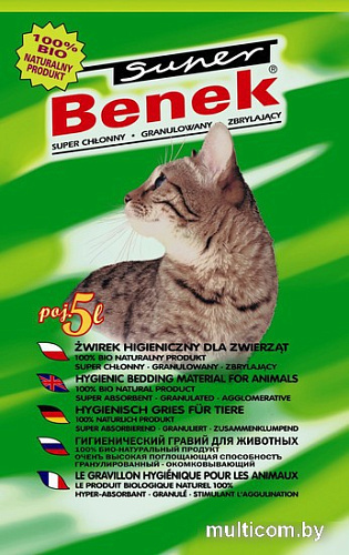 Наполнитель для туалета Super Benek Zielony Las 5 л