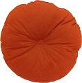 Декоративная подушка Sled Круглая 40x40x10 (оранжевый)