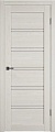 Межкомнатная дверь Atum Pro Х28 80x200 (artic oak, стекло white cloud)
