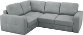 Угловой диван Mio Tesoro Aurora компл.2 левый (Velutto 12 серый)
