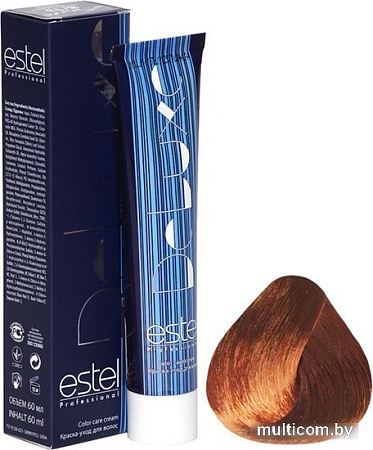 Estel Professional De Luxe 6/44 темно-русый медный интенсивный