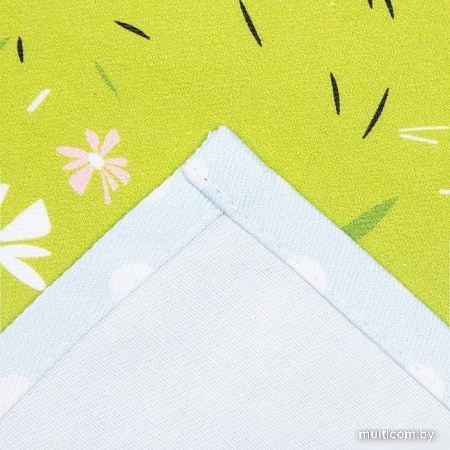 Полотенце Этель Пасха 7599089 (голубой/желтый/зеленый)