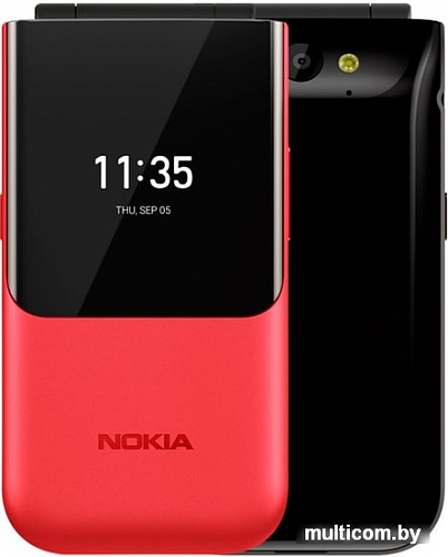 Мобильный телефон Nokia 2720 Flip (красный)