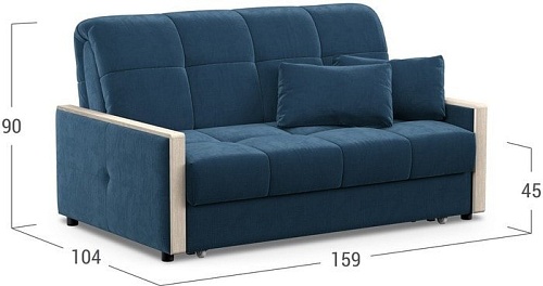 Диван Moon Trade Мадрид 125 002489 (синий)