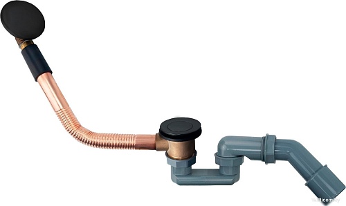 Сифон Lauter 21Y11021 (матовый черный)