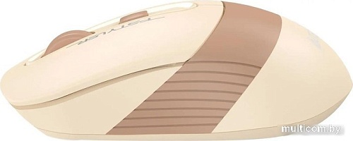 Мышь A4Tech Fstyler FG10CS Air (бежевый/коричневый)