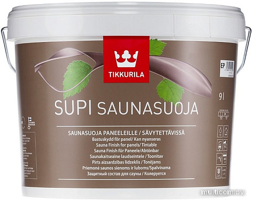 Лак Tikkurila Supi Saunasuoja 2.7 л