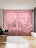 Комплект штор JoyArty Пестрые сердца 1.45x2.65 м tul_210712_145x265 (2 шт)