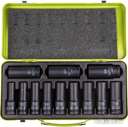 Набор торцевых головок Stels 13998 (12 предметов)