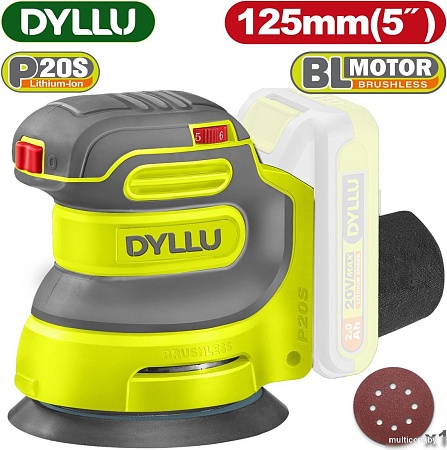 Эксцентриковая шлифмашина Dyllu DTRAP5030 (без АКБ)