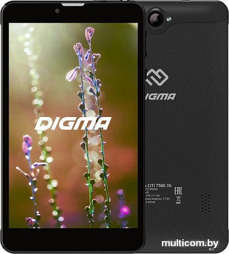 Планшет Digma Citi 7586 TS7203MG 16GB 3G (черный)